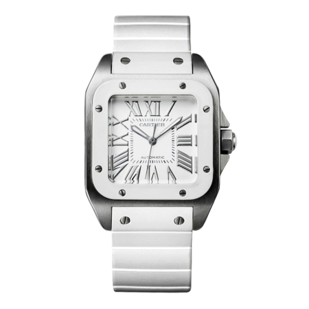 Часы Cartier Santos 100 White Automatic 2878