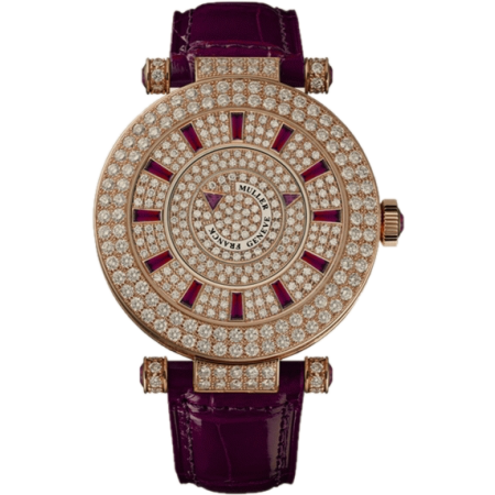 Часы Franck Muller RONDE DOUBLE MYSTERY DIAMOND AND RUBY