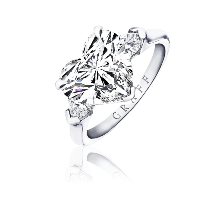 Кольцо Graff Promise Heart Shape Diamond Engagement Ring 5 01ct H/VS2