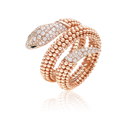 Кольцо BVLGARI SERPENTI 358655 (Размер L)