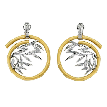 Серьги Carrera y Carrera Tao Bambu 382691 DA10597
