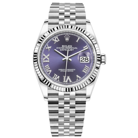 Часы Rolex Datejust 36mm Steel and White Gold 126234-0022