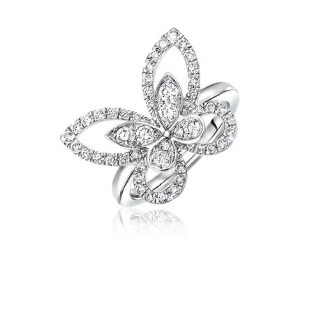 Кольцо Graff Butterfly Silhouette Diamond Ring RGR370.