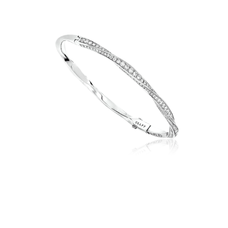 Браслет Graff Spiral Pavé Diamond Bangle RGB351