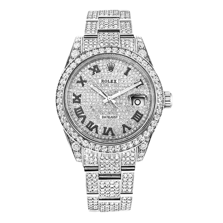 Часы Rolex Datejust 41mm Diamonds 126334 Тюнинг.