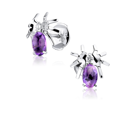 Chaumet Пусеты Attrape-moi si tu m'aimes "Bee" Stud 081260