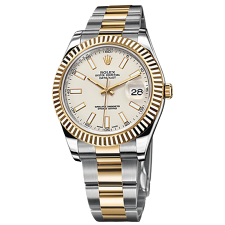 Часы Rolex Datejust II 41mm Steel and Yellow Gold 116333 Ivory