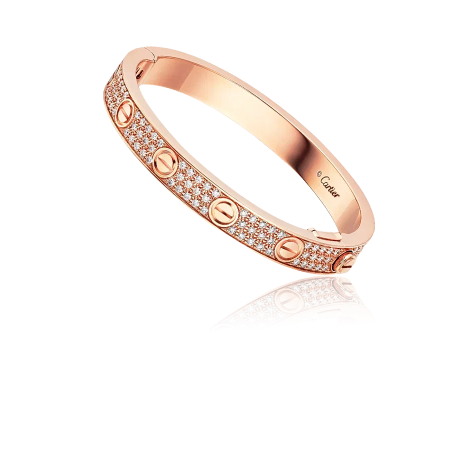 Браслет Cartier LOVE БРИЛЛИАНТОВОЕ ПАВЕ N6036915