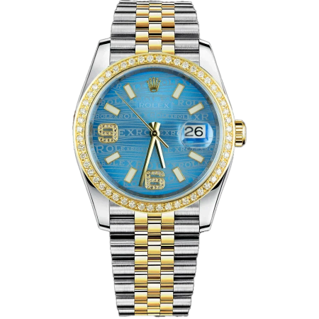 Часы Rolex Datejust 36mm Steel and Yellow Gold 116233 ТЮНИНГ