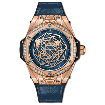 Часы Hublot Big Bang One Click Sang Bleu 39 mm 465.OS.7189.VR.1204.MXM19