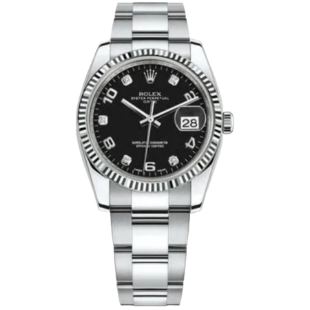 Часы Rolex Datejust 34mm Steel and White Gold 115234-0011