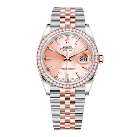 Часы Rolex Datejust 36 mm Steel and Everose Gold ТЮНИНГ