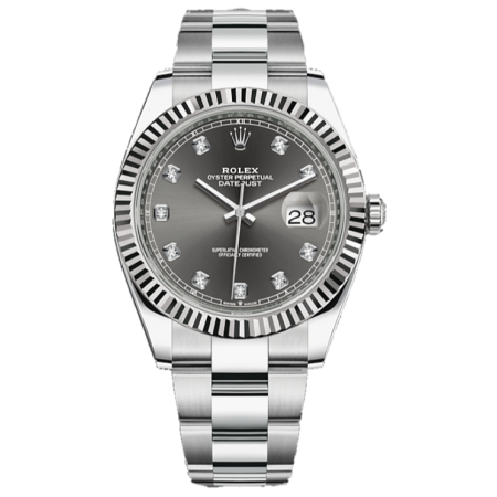 Часы Rolex Datejust 41mm Steel and White Gold 126334-0005