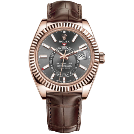 Часы Rolex Sky-Dweller 42mm Everose Gold 326135-0008