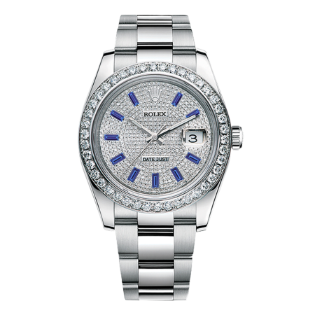 Часы Rolex DATEJUST DIAMONDS 41 MM OYSTERSTEEL