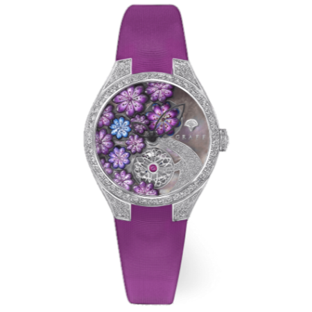 Часы Graff Technical Watches Floral 37 mm MGFA37WGSLDMPT