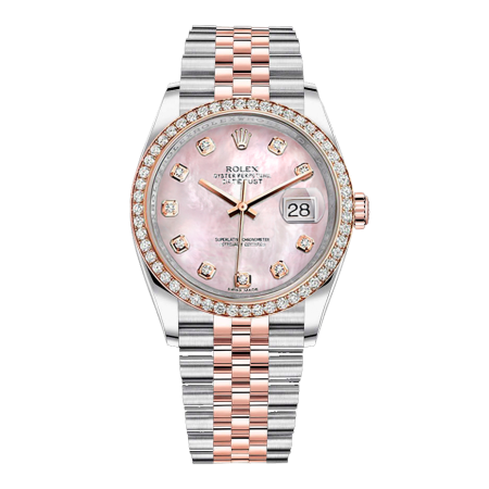 Часы Rolex DATE JUST STEEL AND EVEROSE GOLD ТЮНИНГ