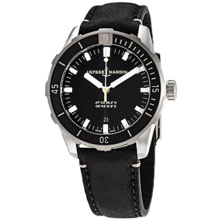 Часы Ulysse Nardin Diver Automatic Black 8163-175/92