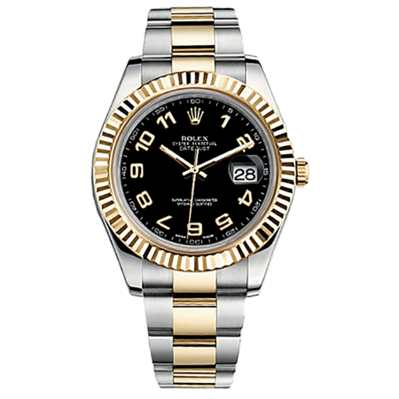 Часы Rolex Datejust II Steel and Yellow Gold 116333 Black