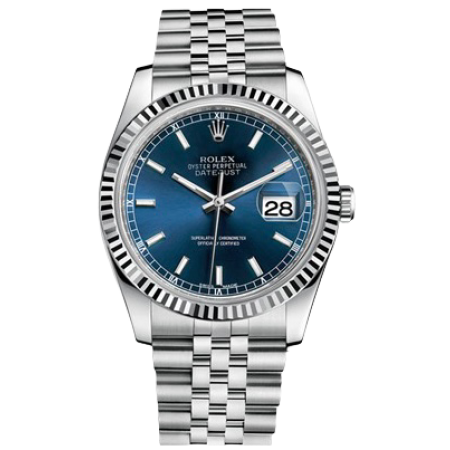 Часы Rolex Datejust 36mm Steel and White Gold 116234-0139