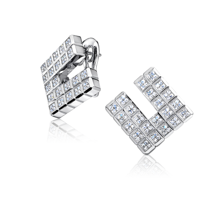 Серьги Chopard  Ice Cube Diamonds 844196-1001