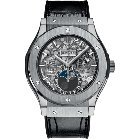 Часы Hublot CLASSIC FUSION AEROFUSION MOONPHASE TITANIUM