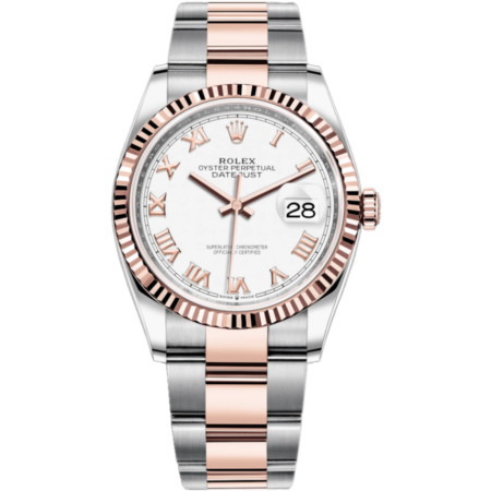 Часы Rolex Datejust 36mm Steel and Everose Gold 116231 wro