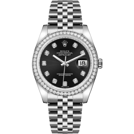 Часы Rolex Datejust 36mm Steel and White Gold 116244-0014