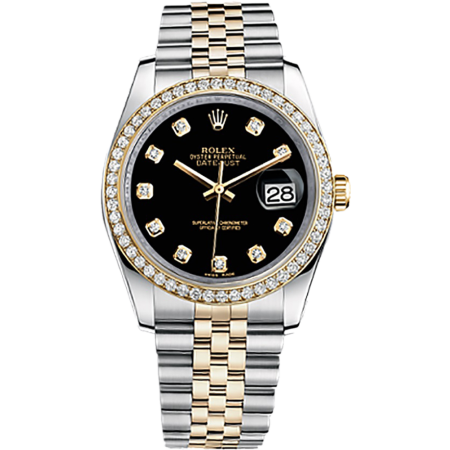 Часы Rolex DATEJUST 36 MM STEEL YELLOW GOLD AND DIAMONDS