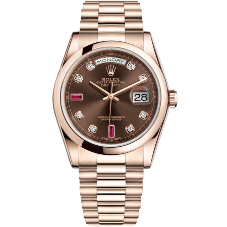 Часы Rolex Day-Date 36mm Everose Gold 118205-0104