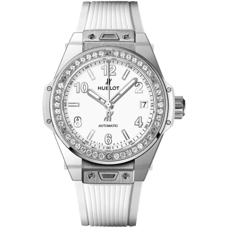 Часы Hublot Big Bang One Click Steel White Diamonds 39 mm