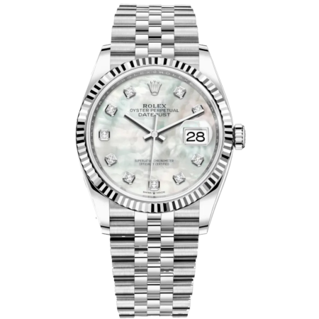 Часы Rolex Datejust 36mm Steel and White Gold 126234-0020