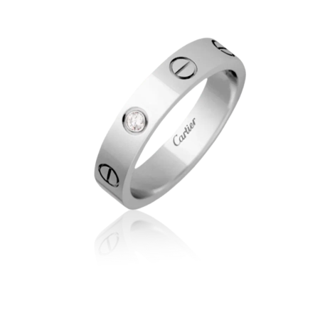 Кольцо Cartier LOVE WEDDING BAND 1 бриллиант B4050500