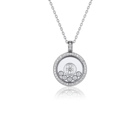 Подвеска Chopard Happy Solitaire 0 50 ct White Gold Pendant 79/6668-1025