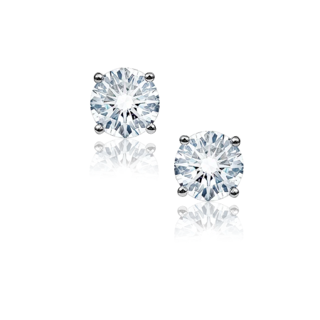 Серьги No name с бриллиантами 1 03/1 01ct I/VS2 GIA