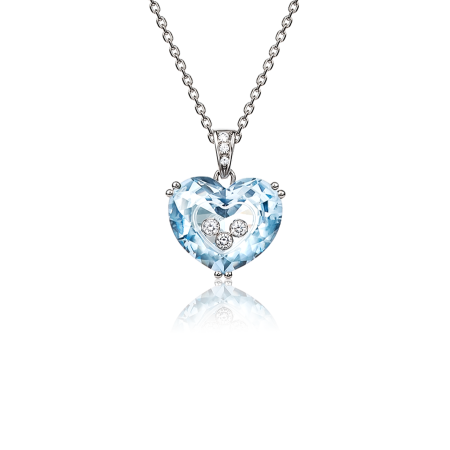 Подвеска Chopard SO HAPPY CRYSTAL HEART 796234-1013