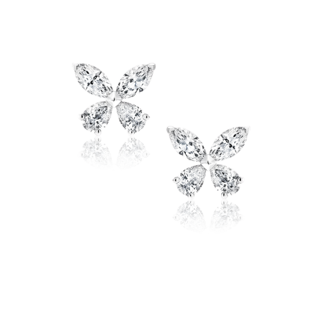 Серьги Graff Classic Butterfly Diamond Petite Stud Earrings RGE1855