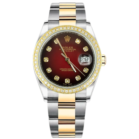 Часы Rolex Datejust 36mm Steel and Yellow Gold 126203 Тюнинг.