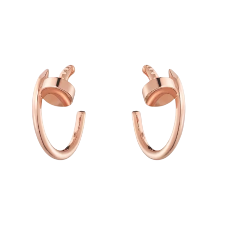Серьги Cartier JUSTE UN CLOU HOOP EARRINGS SMALL MODEL B8301234