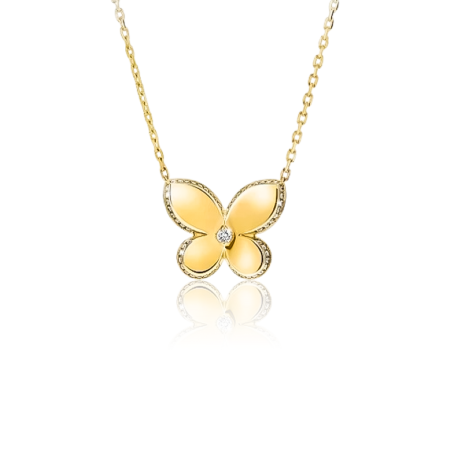 Graff PAVE BUTTERFLY PENDANT RGP812
