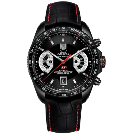 Часы TAG Heuer Grand Carrera Calibre 17 RS2 Automatic Chronograph 43 mm CAV518B.FC6237