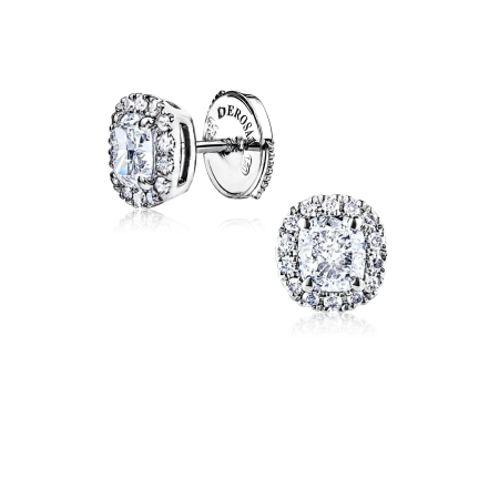 Серьги DeRosa с бриллиантами 1 40ct G/VVS2-VS1.