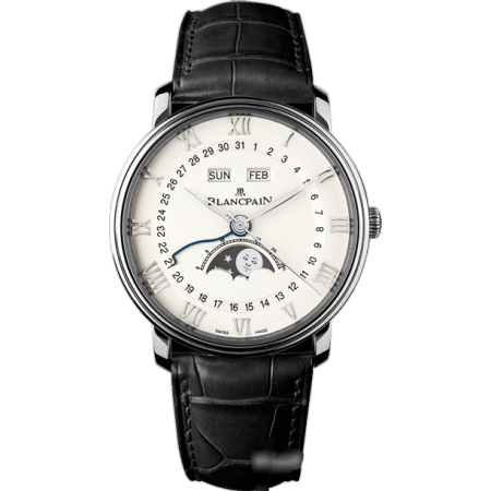 Часы Blancpain Villeret Moon Phase Complete Calendar 40mm 6654-1127-55B