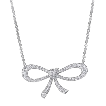 Колье Graff TILDA'S BOW MINI DIAMOND PENDANT RGP765