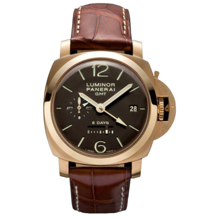 Часы Panerai Officine Luminor 1950 8 Days GMT Oro Rosso PAM00289