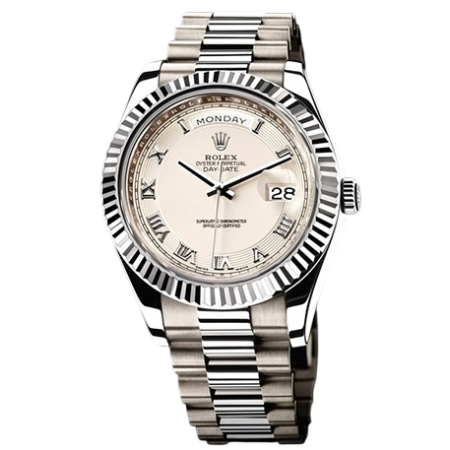 Часы Rolex DAY-DATE II 41MM WHITE GOLD 218239