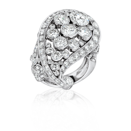 Кольцо с бриллиантом Cartier PAVE DIAMOND H4230250