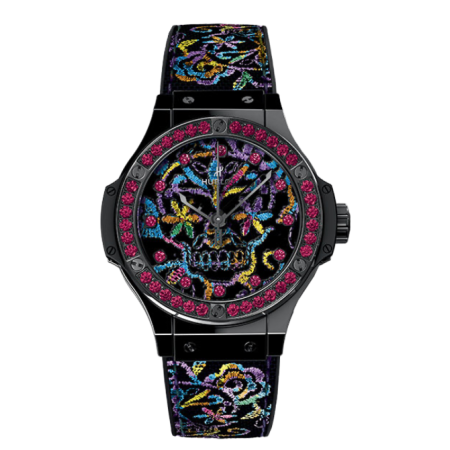 Часы Hublot Big Bang Broderie Sugar Skull Ceramic 343.CS.6599.NR.1213