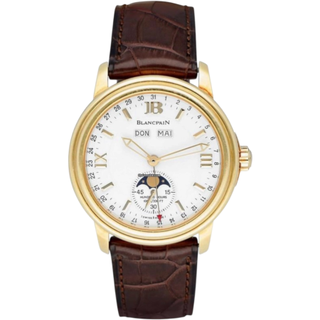 Часы Blancpain Léman Moonphase 18K Yellow Gold