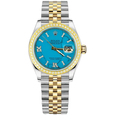 Часы Rolex Datejust 36mm Steel and Yellow Gold ТЮНИНГ 116233